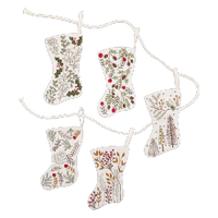 Un chat dans l'aiguille - Christmas garland (Code: C-06684)