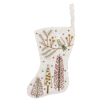 Un chat dans l'aiguille - Little Christmas Stocking - N°1 (Code: C-06685)