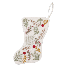 Un chat dans l'aiguille - Little Christmas Stocking - N°4 (Code: C-06688)