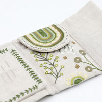 Un chat dans l'aiguille - Olive scissors & needles Case