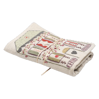 Un chat dans l'aiguille - Scissors & needles holder - Embroiderers' house (Code: C-08858)