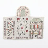 Un chat dans l'aiguille - Scissors & needles holder - Embroiderers' house (Code: C-08858)