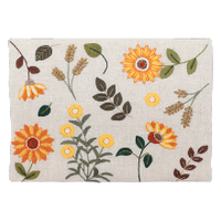 Un chat dans l'aiguille - Eva floral pouch (Code: C-09934)