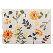 Un chat dans l'aiguille - Eva floral pouch (Code: C-09934)