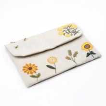 Un chat dans l'aiguille - Eva floral pouch (Code: C-09934)