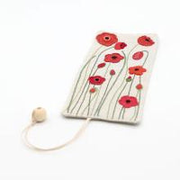 Un chat dans l'aiguille - Poppies Bookmark (Code: C-09941)