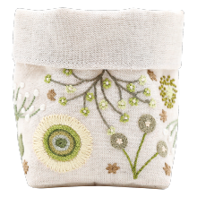 Un chat dans l'aiguille - Olive basket (Code: C-09964)