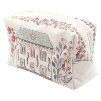 Un chat dans l'aiguille - Large pouch - Embroiderers' house (Code: C-09983)