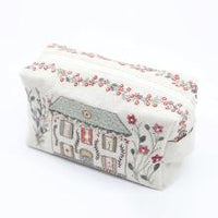Un chat dans l'aiguille - Large pouch - Embroiderers' house (Code: C-09983)