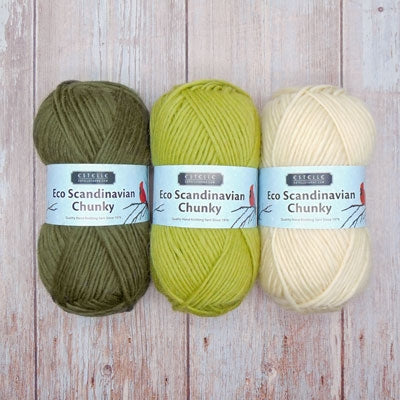 Estelle Yarns - Eco Scandinavian Chunky Wool (GOTS) single ply