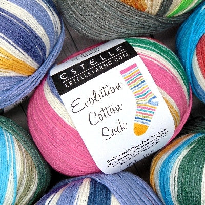 Estelle Yarns  - Evolution Cotton Sock