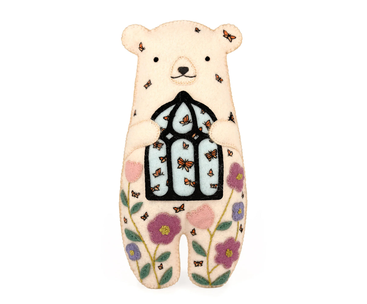 Kiriki Press - Bloombear - Felt Doll Kit