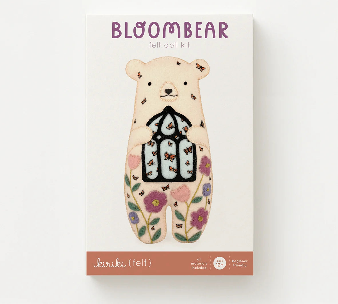 Kiriki Press - Bloombear - Felt Doll Kit