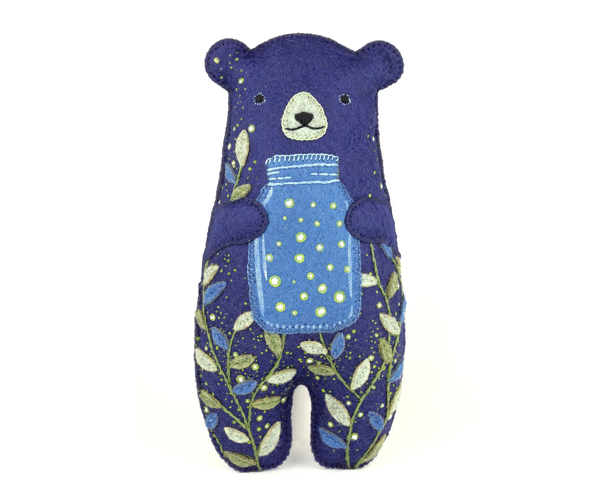 Kiriki Press - Glowbear - Felt Doll Kit