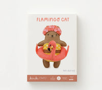 Kiriki Press - Flamingo Cat - Felt Doll
