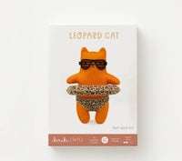 Kiriki Press - Leopard Cat - Felt Doll Kit