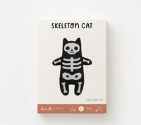 Kiriki Press - Skeleton Cat - Felt Doll Kit