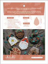 Kiriki Press - Père Noël - Kit de Décoration en Feutre