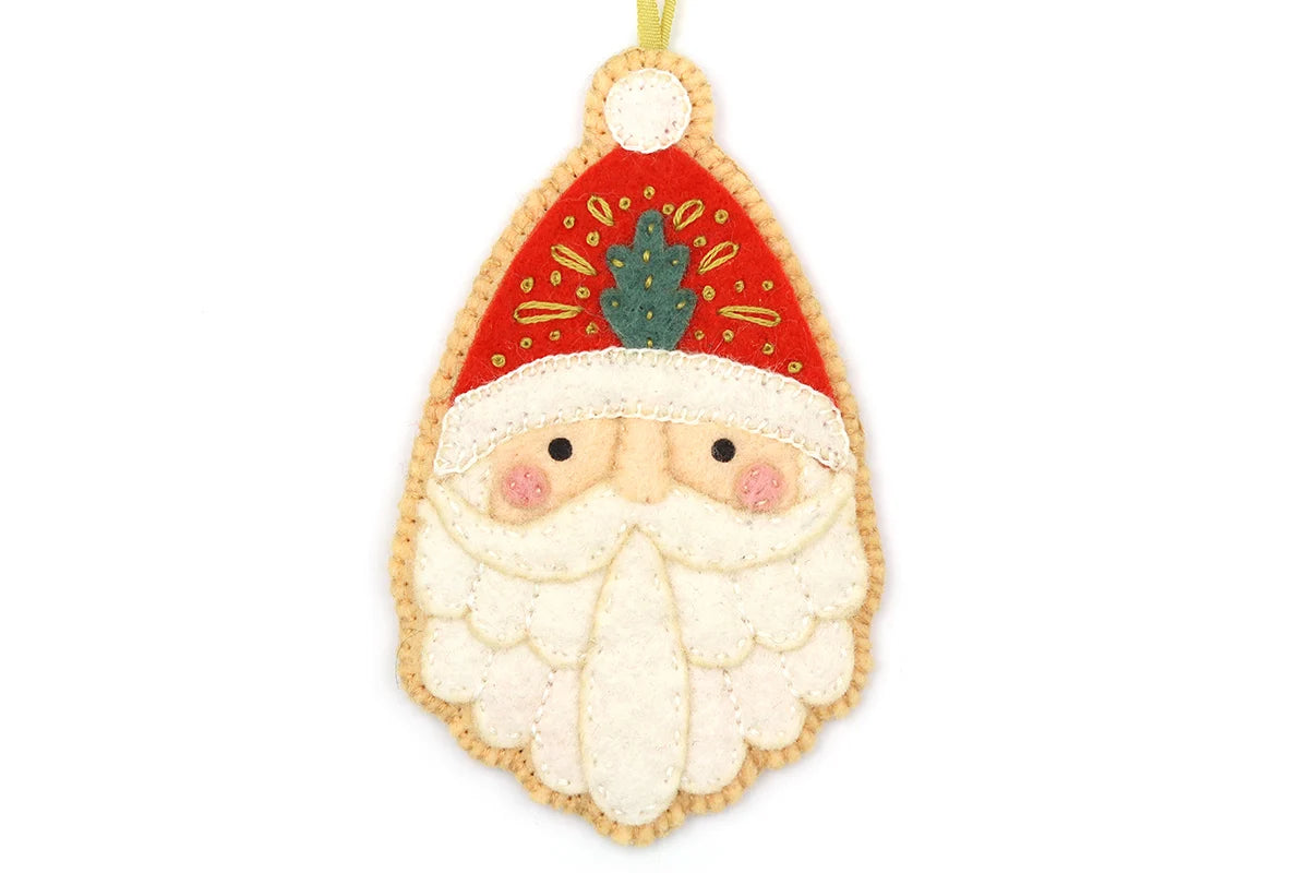 Kiriki Press - Père Noël - Kit de Décoration en Feutre