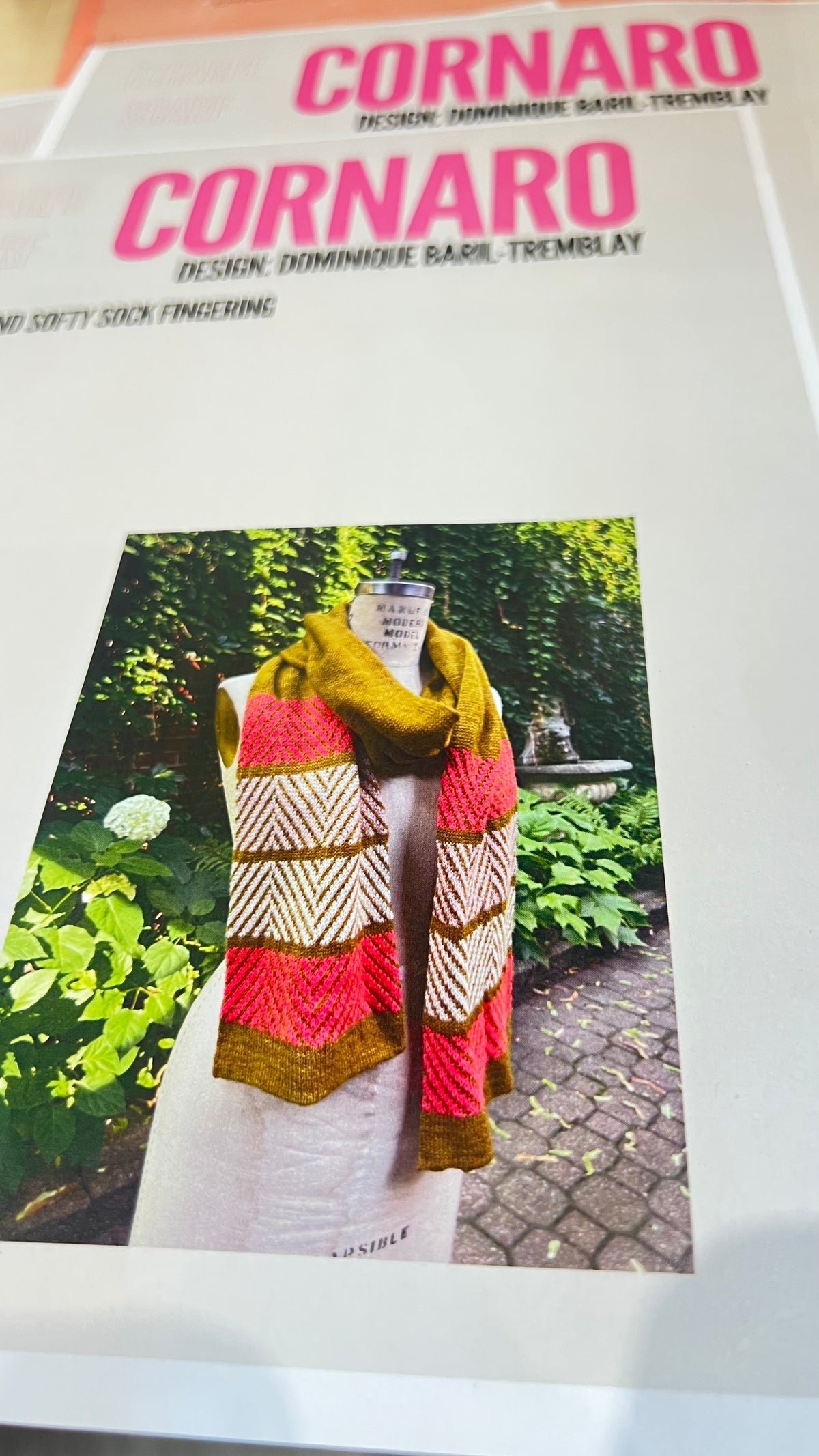 Kit Écharpe CORNARO Scarf Kit byDoumBaril