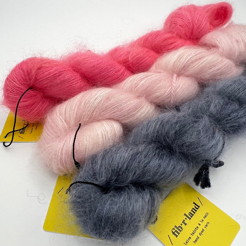 Fibrland 2024/25 Collection - Kid Mohair Dare - Lace