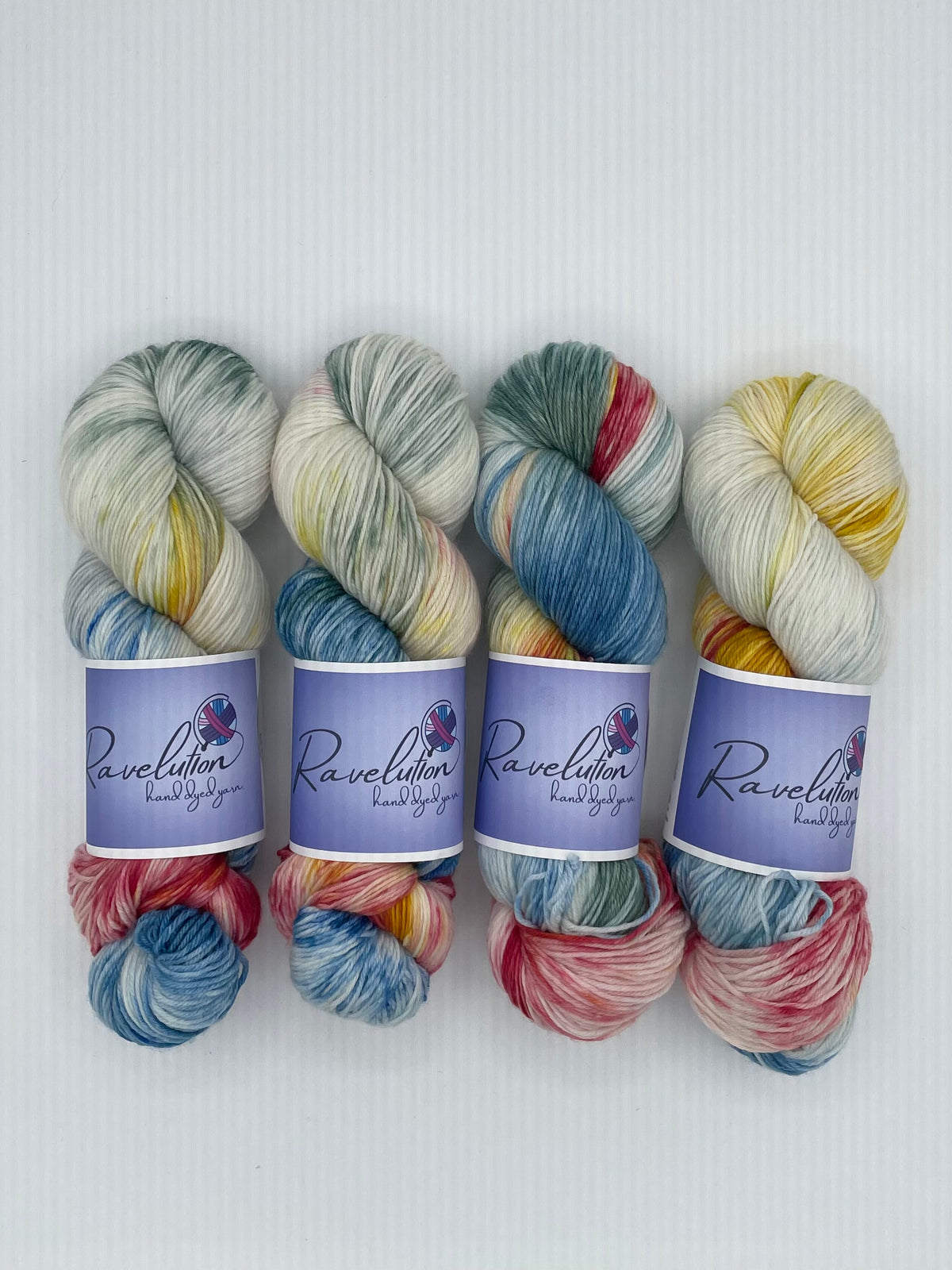 Ravelution Hand dyed Yarns - Winter Sock Yarn Collection 2026
