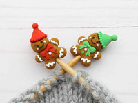 Fox & Pine - Red + Green Gingerbread | Stitch Stoppers