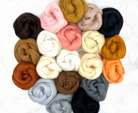 World of Wool - Carded merino wool ALL CREATURES GREAT & SMALL 500g