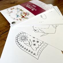 Un chat dans l'aiguille - Drawing book | Hearts (Code: P-10003)