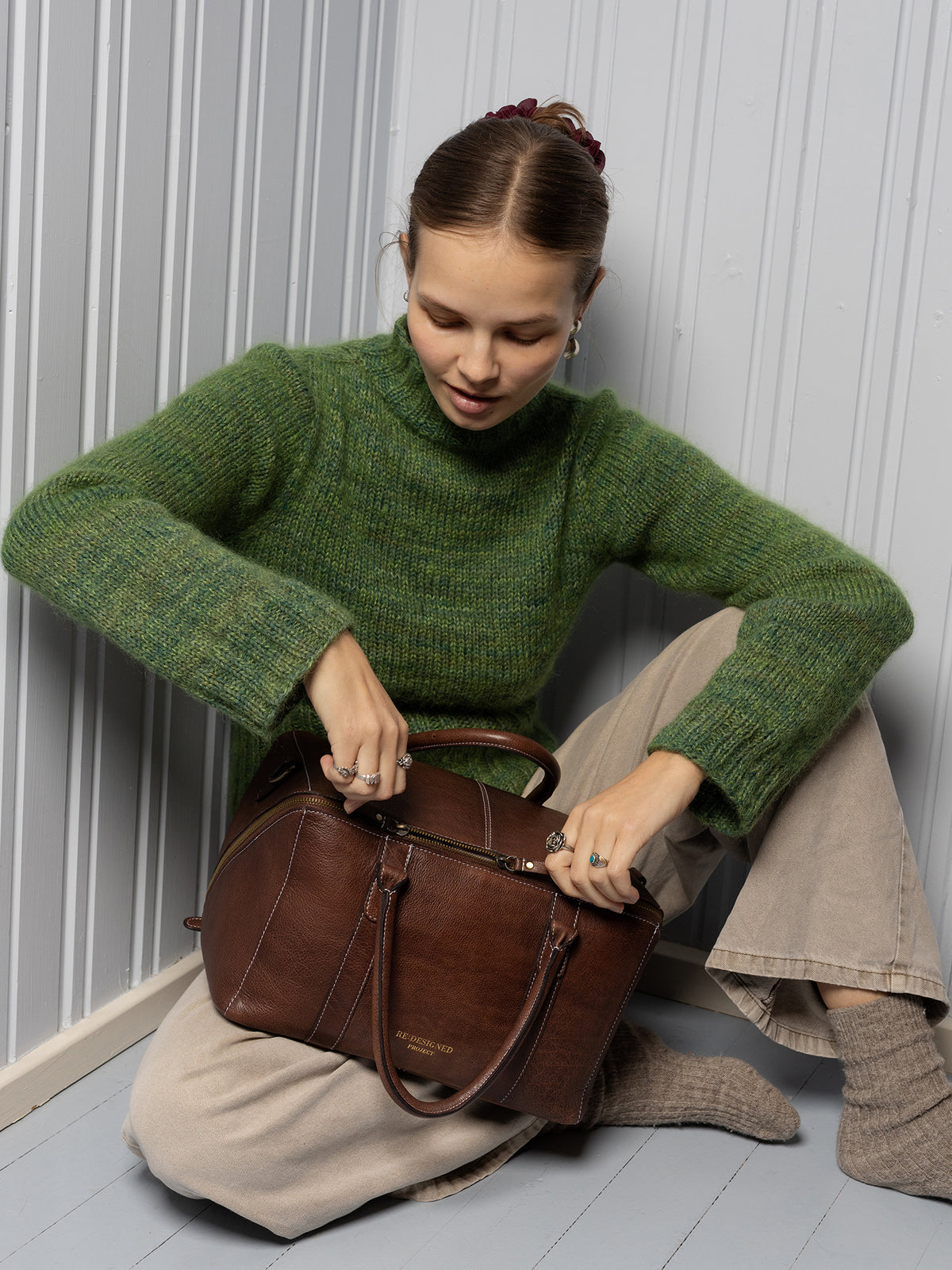 RE:DESIGNED - Project 116 knitting bag