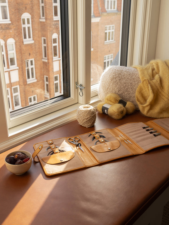 Re:Designed - PROJECT 14 -  XL needle case for organizing your interchangeable circular knitting needles.