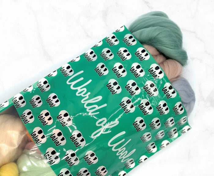 World of Wool - Carded merino wool PRETTY PASTELS 250g