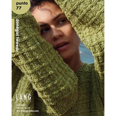 Lang Yarns - Punto Pattern book 77 (Donegal tweed +)