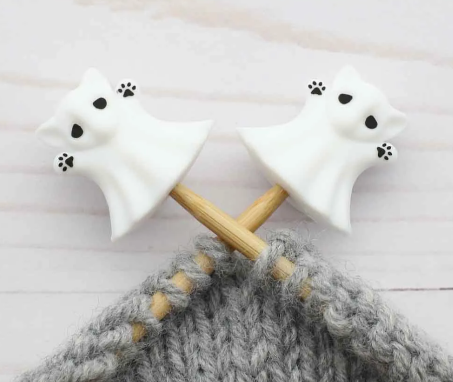 Fox & Pine - Ghost Kitty | Stitch Stoppers