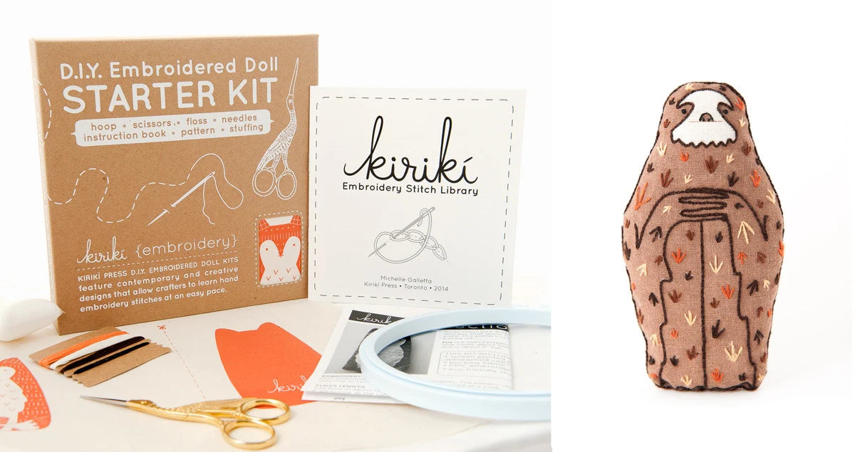 Kiriki Press - Starter Kit - Sloth (Level 1)