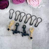 Firefly Notes - Crow-chet Crochet Stitch Marker Pack