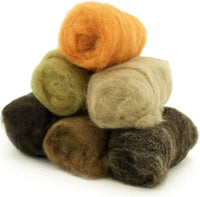 Woolbuddy - Corriedale Wool Fibre Sampler – Natural Roving for Spinning and Felting
