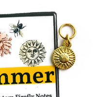 Firefly Notes - Summer stitch markers, custom Firefly Notes stitch markers