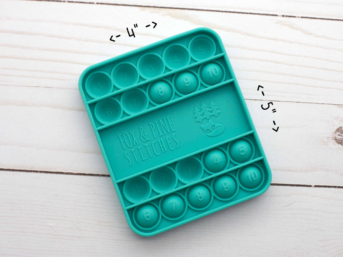 Fox & Pine - Colorful Row Counters | Knitting & Crochet