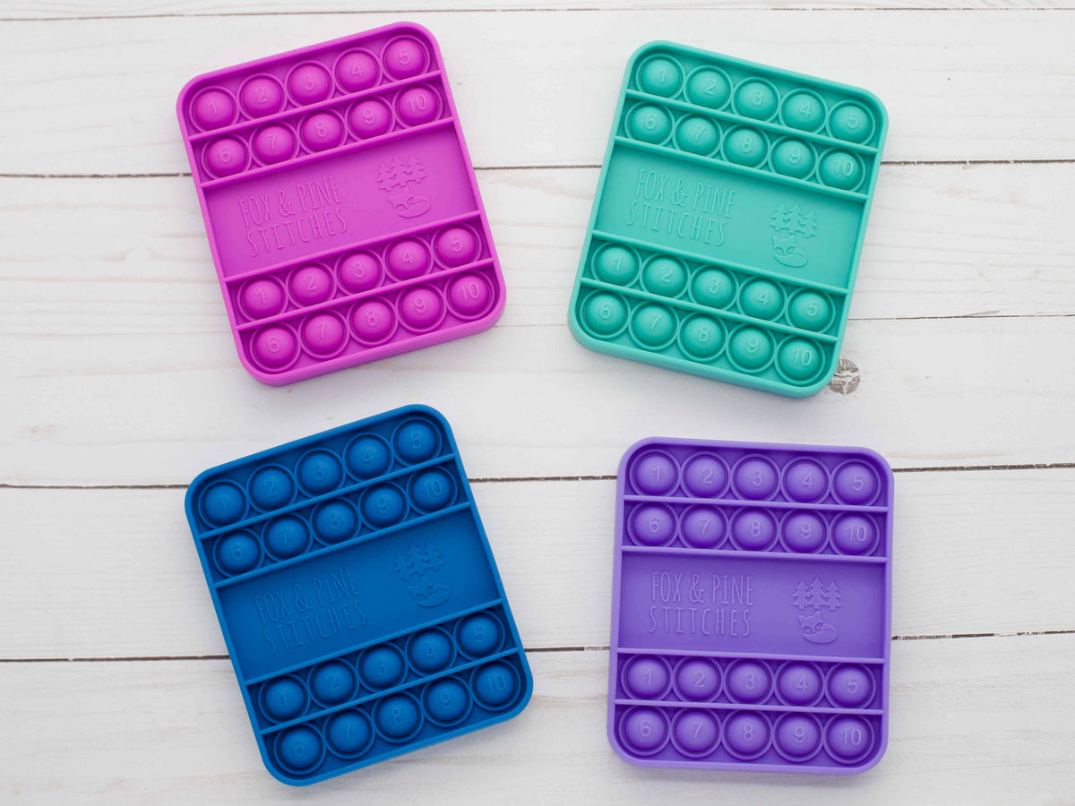 Fox & Pine - Colorful Row Counters | Knitting & Crochet