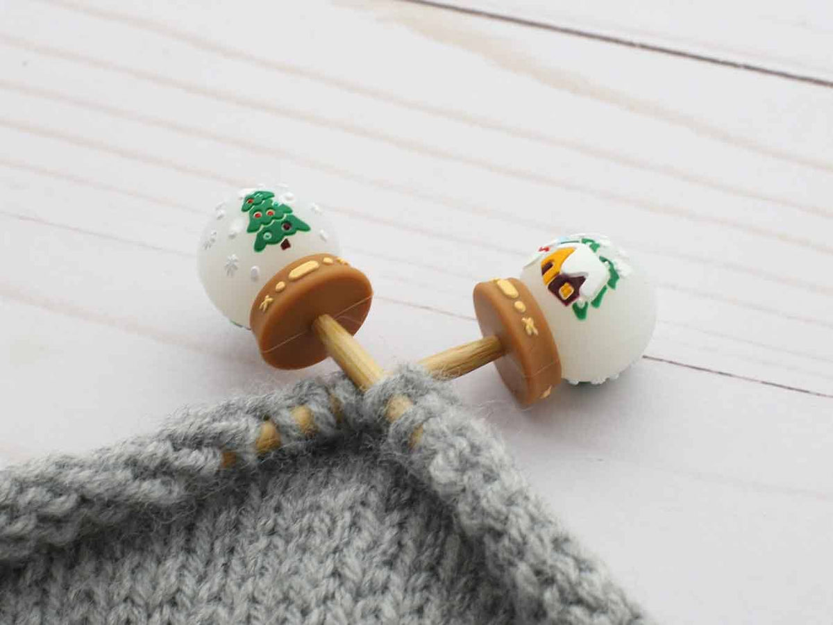 Fox & Pine - Christmas Snow Globe | Stitch Stoppers