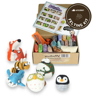 Woolbuddy - DIY Needle Felting Starter Kit – All-in-One Wool Craft Set