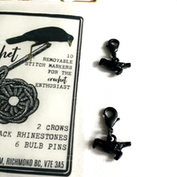 Firefly Notes - Crow-chet Crochet Stitch Marker Pack