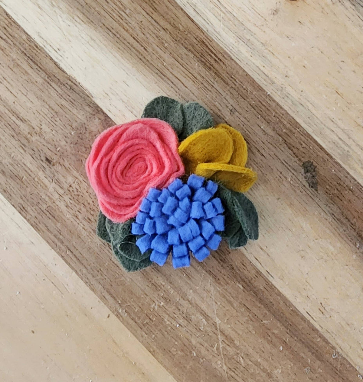 Madymae Felt Florals - Felt Flower Magnet