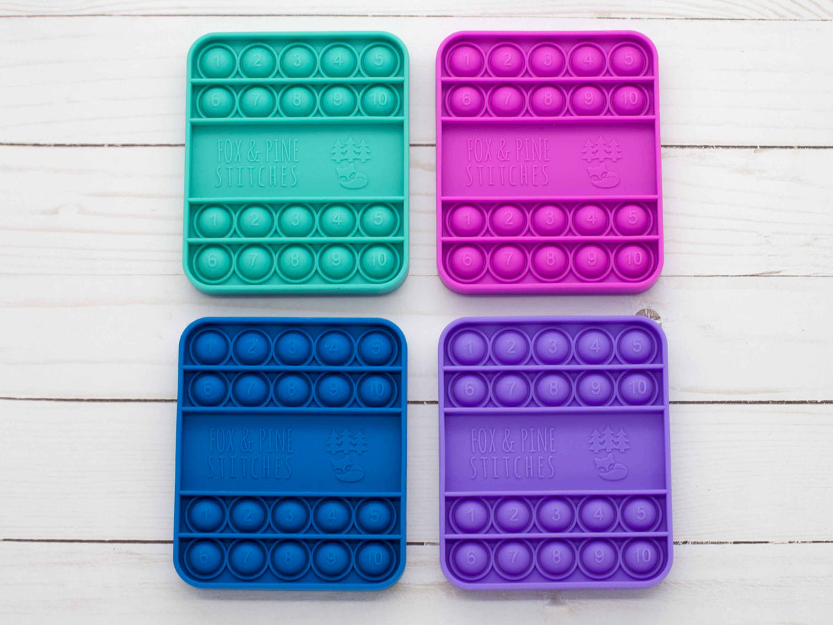 Fox & Pine - Colorful Row Counters | Knitting & Crochet