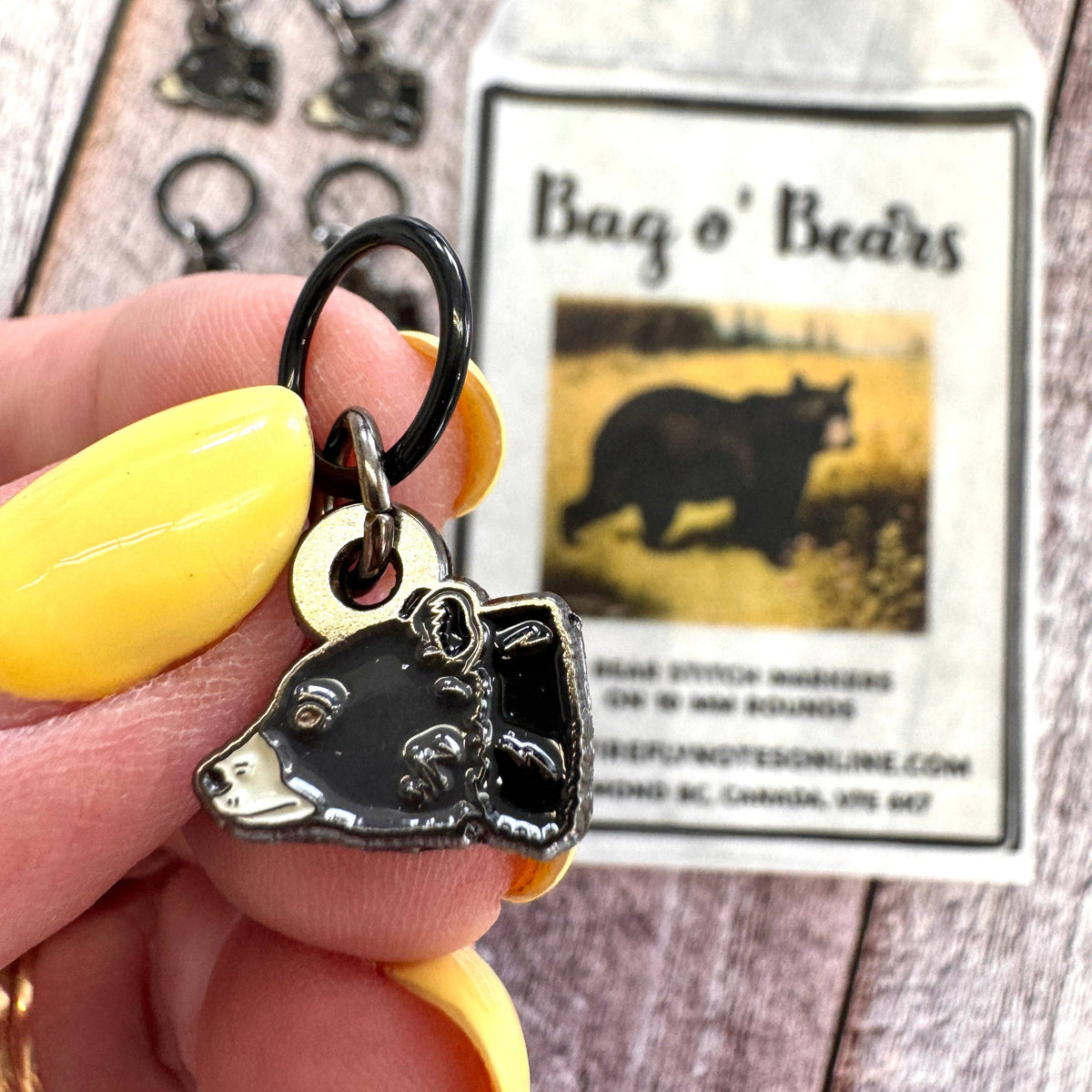 Firefly Notes - Bear Stitch Markers – Limited Edition Set of 8