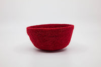 Fibres of LIfe - Felt Bowl - Small | Wool Felt Yarn Bowl | Knitting Bowl