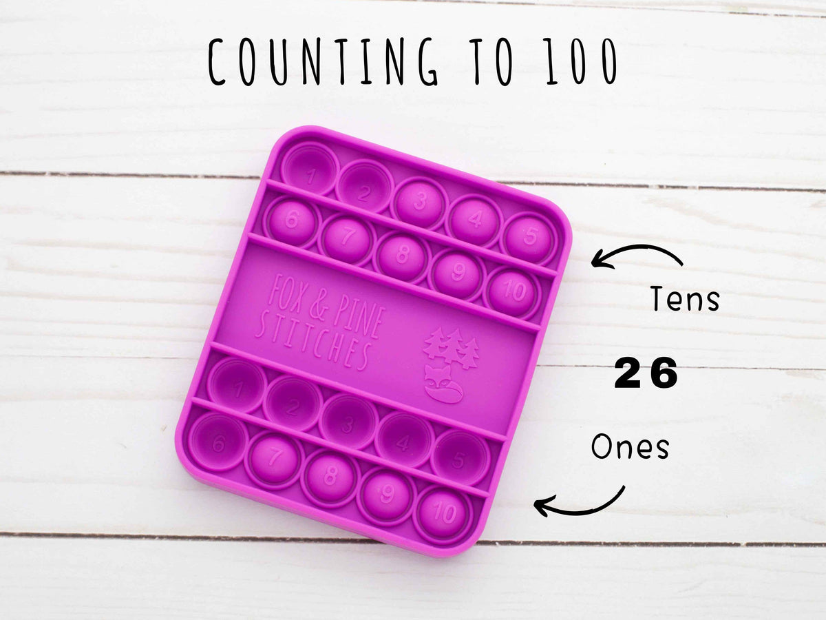 Fox & Pine - Colorful Row Counters | Knitting & Crochet