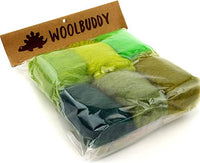 Woolbuddy - Corriedale Wool Fibre Sampler – Natural Roving for Spinning and Felting