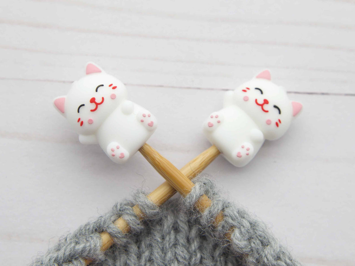 Fox & Pine - Happy Cat | Stitch Stoppers